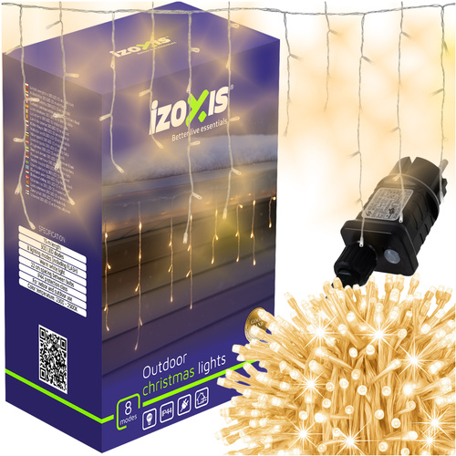 IZOXIS 300 LED-iga valguskett juhtseadmega, 15 m