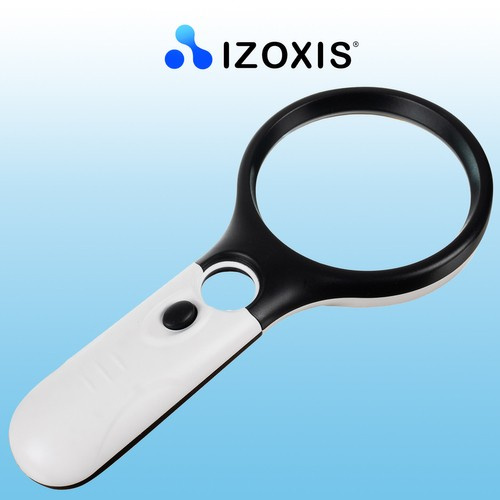 Izoxis LED-valgustusega luup 22670