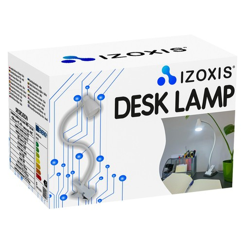 Izoxise LED-laualamp klambri ja alusega, 5 W
