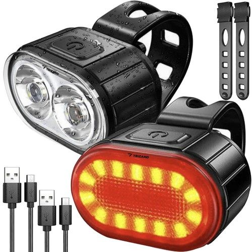 Jalgratta LED-esi- ja tagatule komplekt