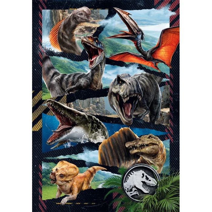 Jurassic World Battle Zone 300-osaline Clementoni pusle – detailvaade 2