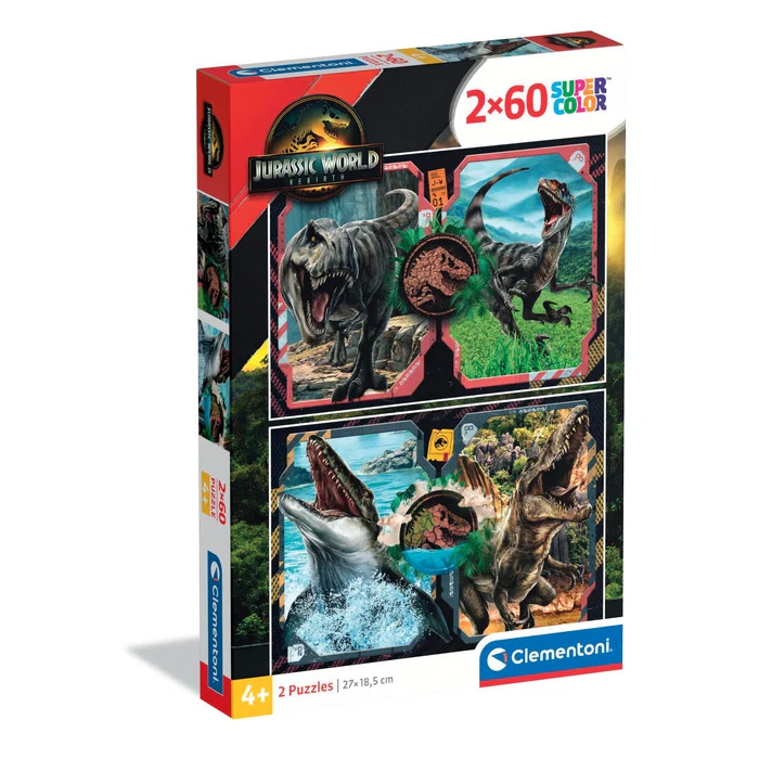 Jurassic World Danger Zone 2×60-osaline pusle Clementoni – tootepilt