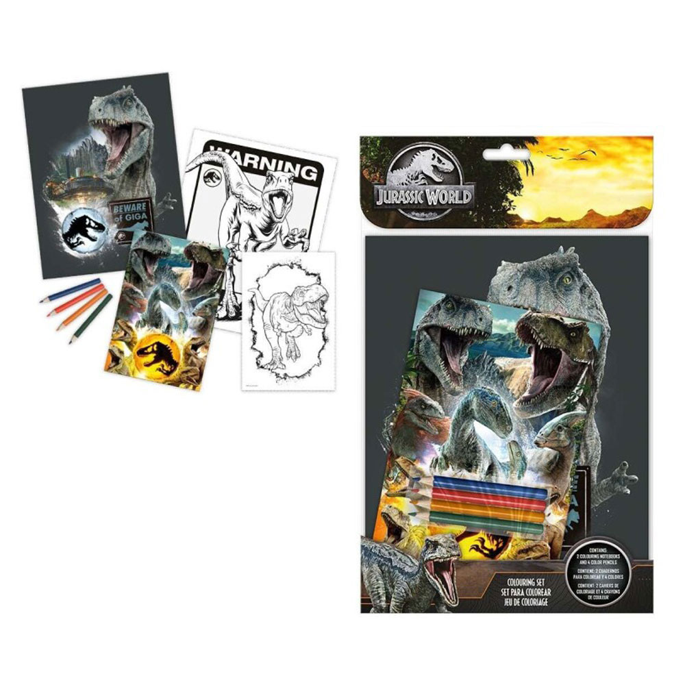 Jurassic World värvimiskomplekt – tootepilt