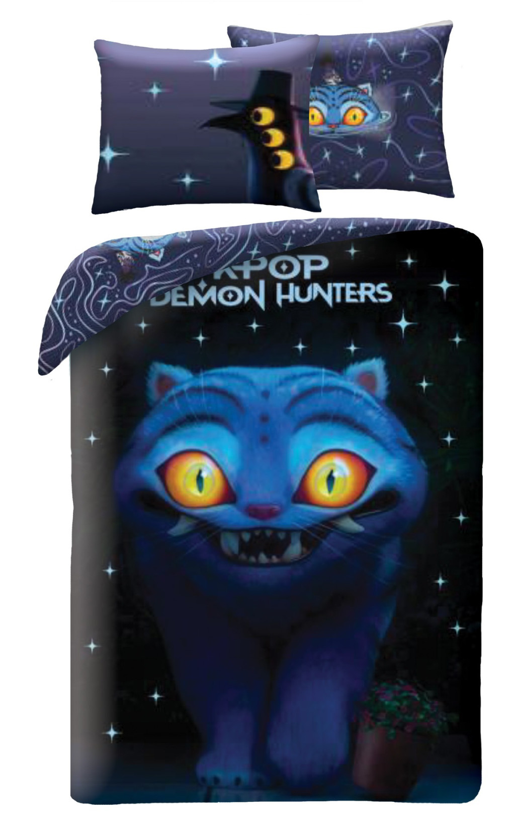 K-pop Demon Hunters Derpy mikrokiust voodipesukomplekt 140×200cm, 70x90 cm – tootepilt