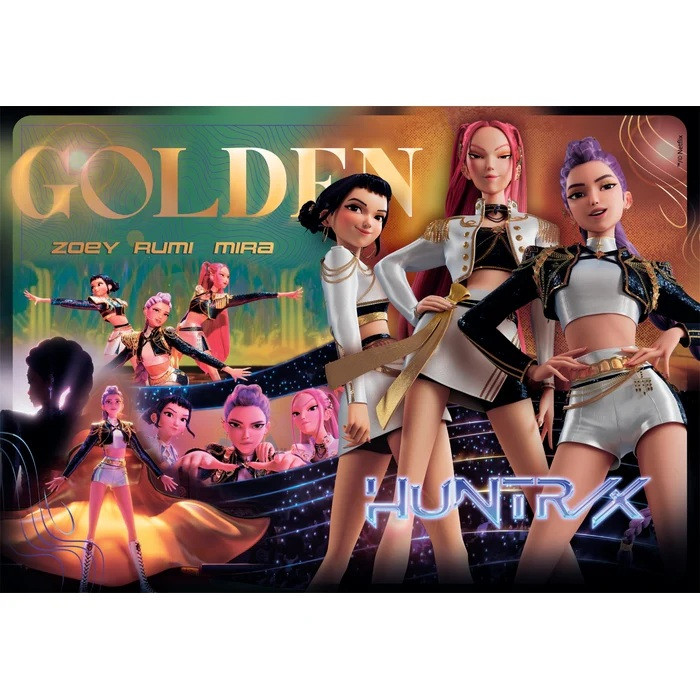 K-pop Demon Hunters Golden 1000-osaline Compact pusle Clementoni – detailvaade 2