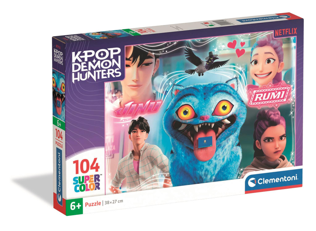 K-pop Demon Hunters Heart Hunter 104-osaline Super pusle Clementoni – tootepilt