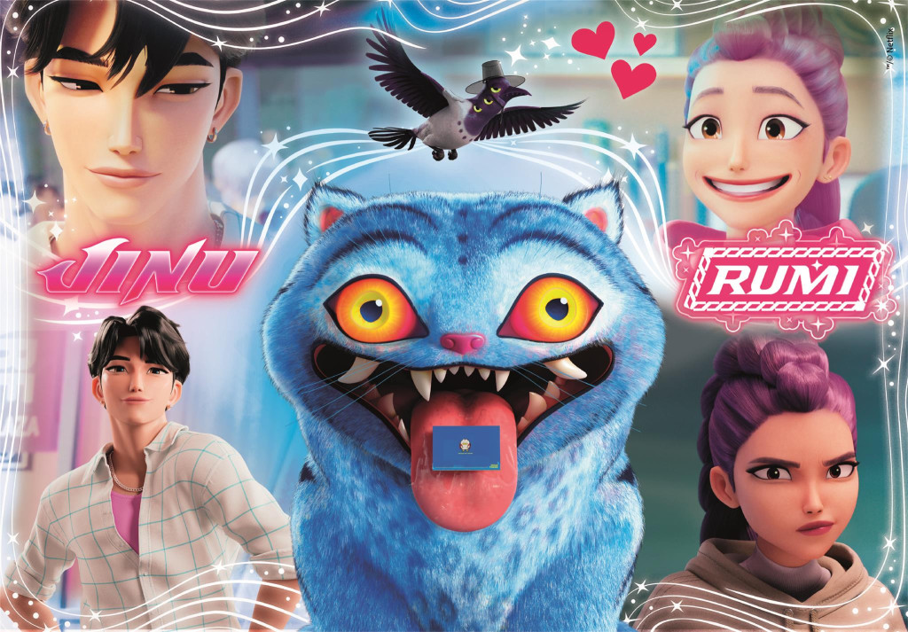 K-pop Demon Hunters Heart Hunter 104-osaline Super pusle Clementoni – detailvaade 2