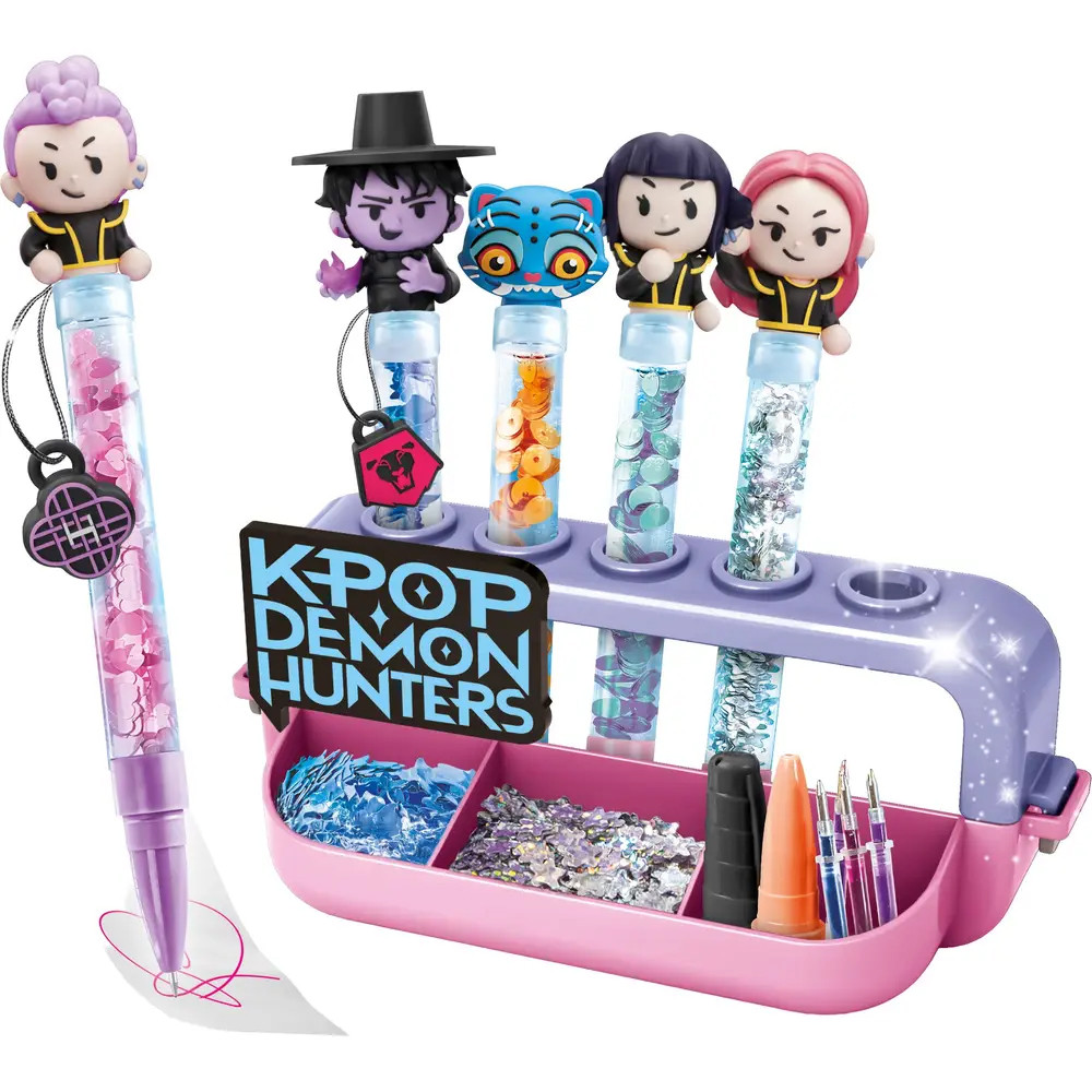 K-pop Demon Hunters Original pliiatsite valmistamise komplekt Clementoni – detailvaade 2