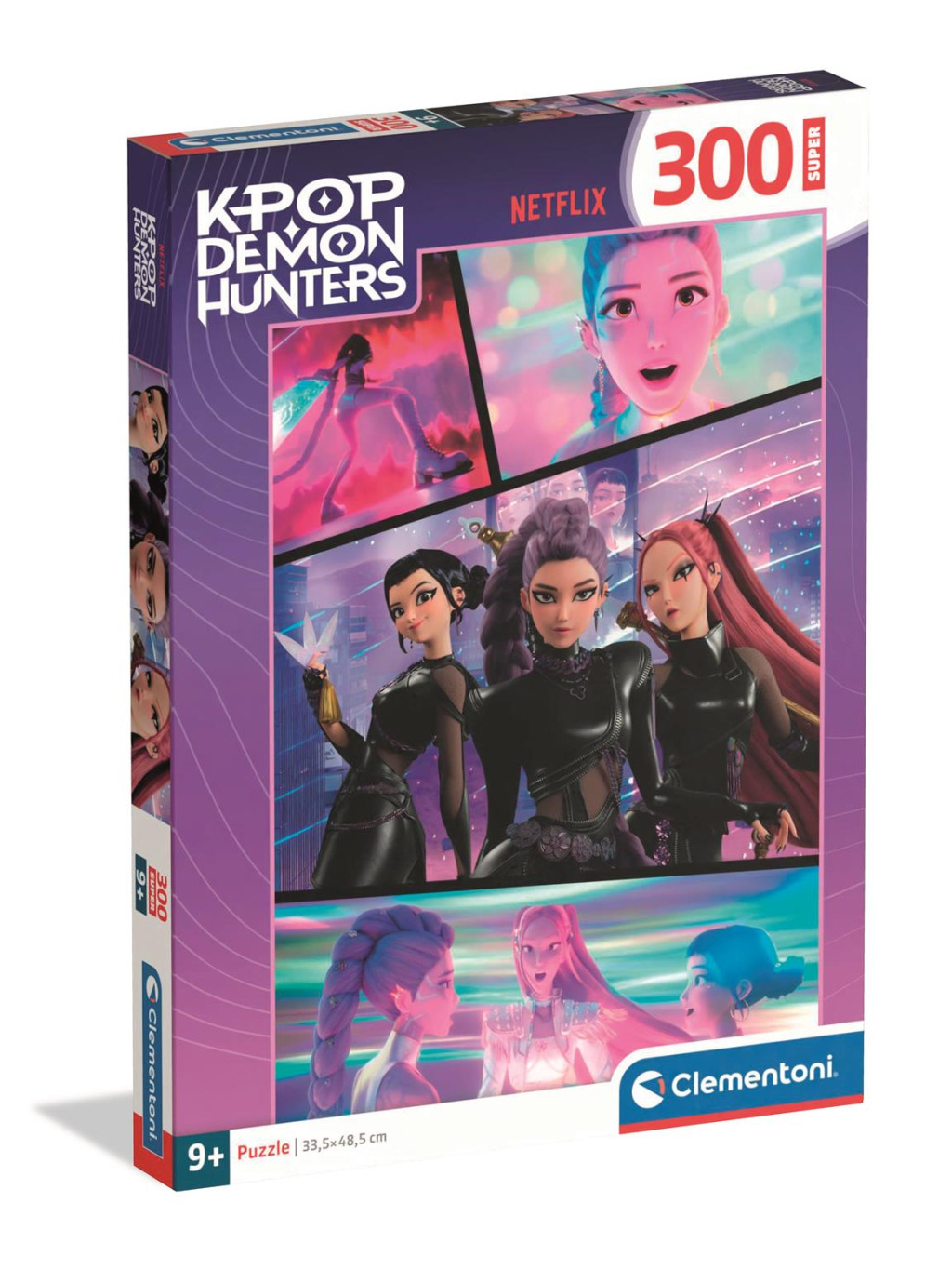 K-pop Demon Hunters Take Down 300-osaline Clementoni pusle – tootepilt