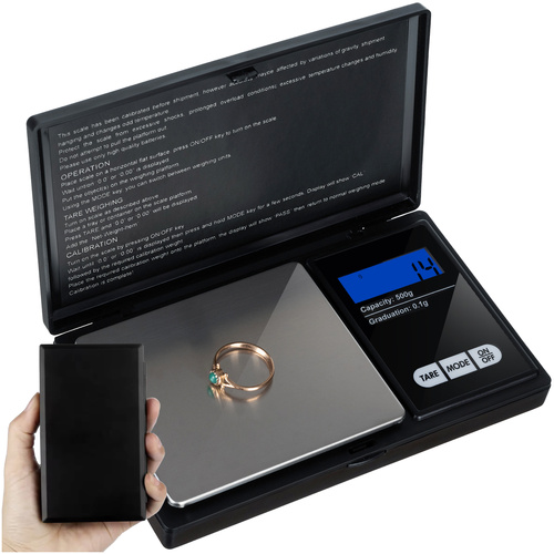 Kaanega taskukaal 23573, kuni 500 g, täpsus 0,1 g
