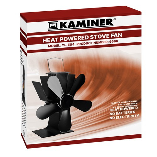 Kaminaventilaator, 5 laba