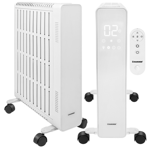 Kaminer Arvell WiFi-õliradiaator, 2500 W, valge