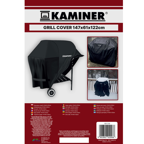 Kamineri grillikate XL, 147 × 63 × 131 cm