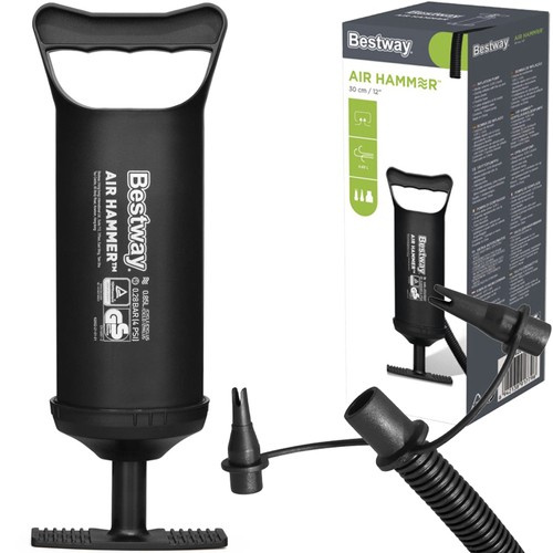 Käsipump Bestway 62002 – 30 cm, kolme otsikuga