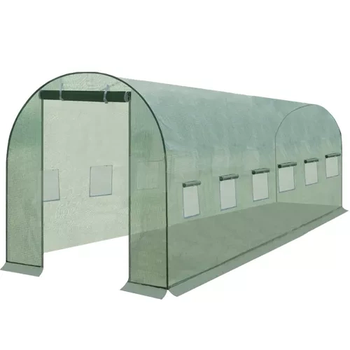 Kiletunneli asenduskate ilma raamita, 6 × 3 × 2 m, 18 m²