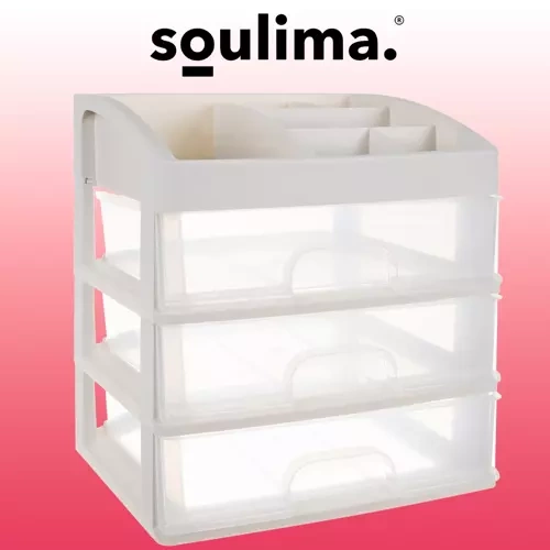Kosmeetikatarvete organiseerija kolme sahtliga