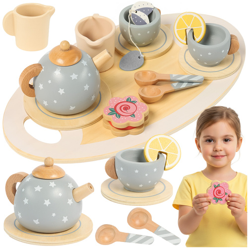 Kruzzel laste mänguteenõude komplekt, hall