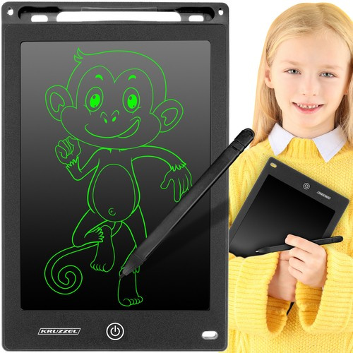 KRUZZEL LCD-joonistustahvel pliiatsiga, 8 tolli