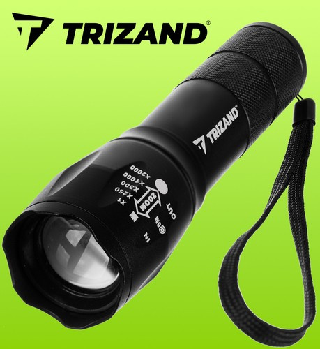 Laetav CREE T6 LED-taskulamp