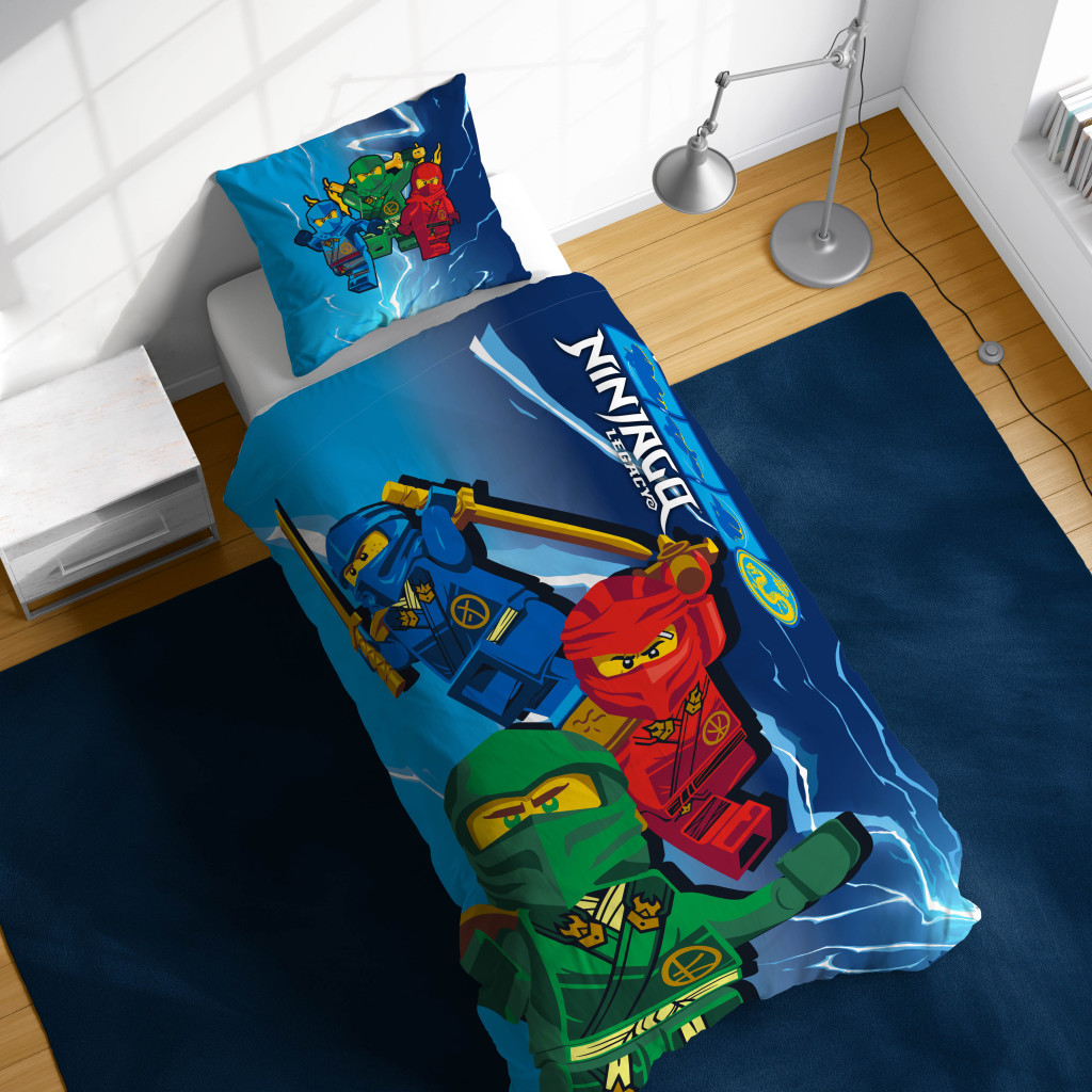 Lego Dragon's Rising voodipesukomplekt 140×200cm, 70×90 cm – detailvaade 2