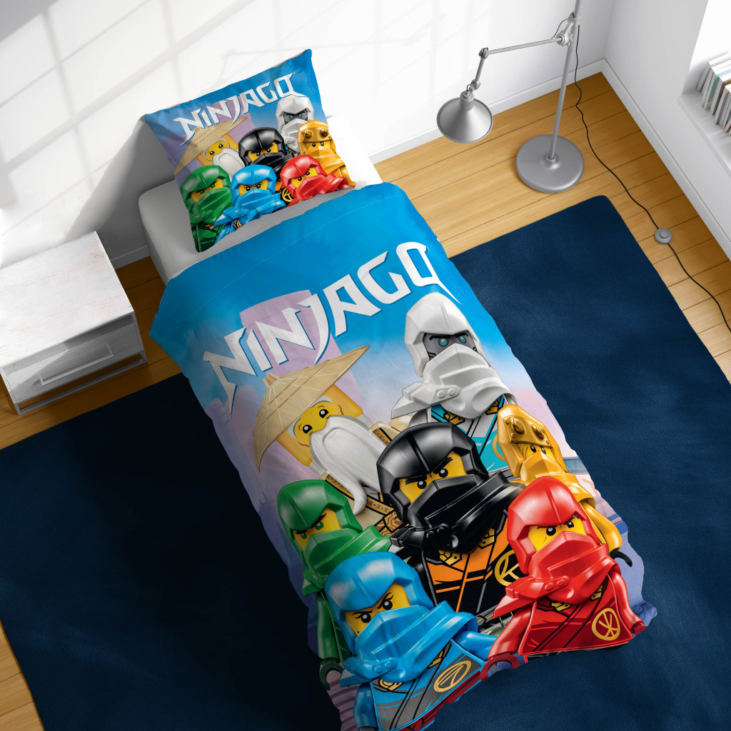 Lego Skybound Village voodipesukomplekt 140×200 cm, 70×90 cm – detailvaade 2