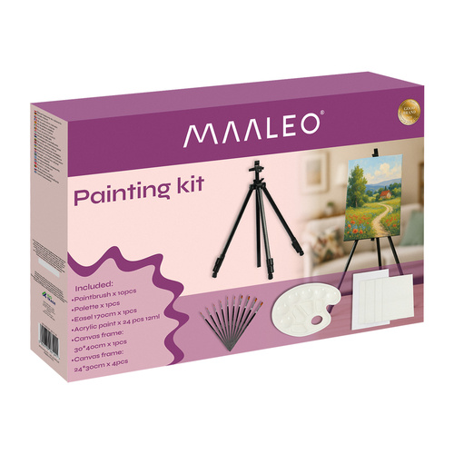 Maaleo XXL-komplekt loominguliseks alustamiseks.