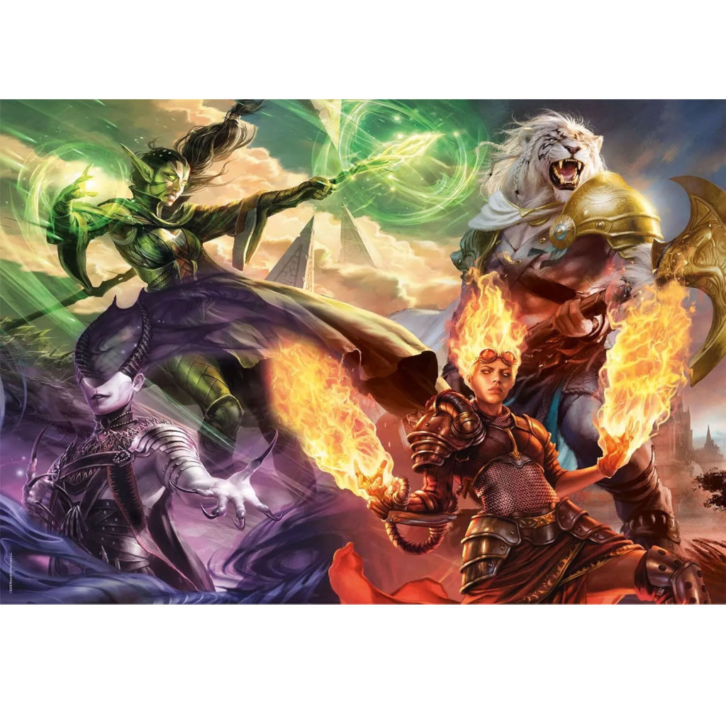 Magic: The Gathering 500-osaline Clementoni pusle – detailvaade 2