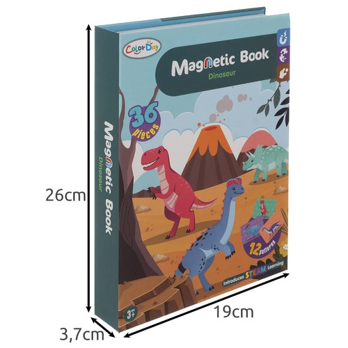 Magnetpusle „Dinosaurused”, 36 magnetit