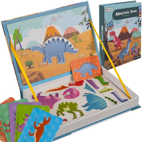 Magnetpusle „Dinosaurused”, 36 magnetit