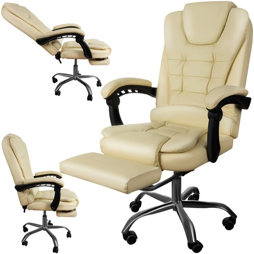 Malatec jalatoega kontoritool 23287, beež