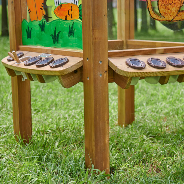 4-sided läbipaistev akrüül paintable – detailvaade