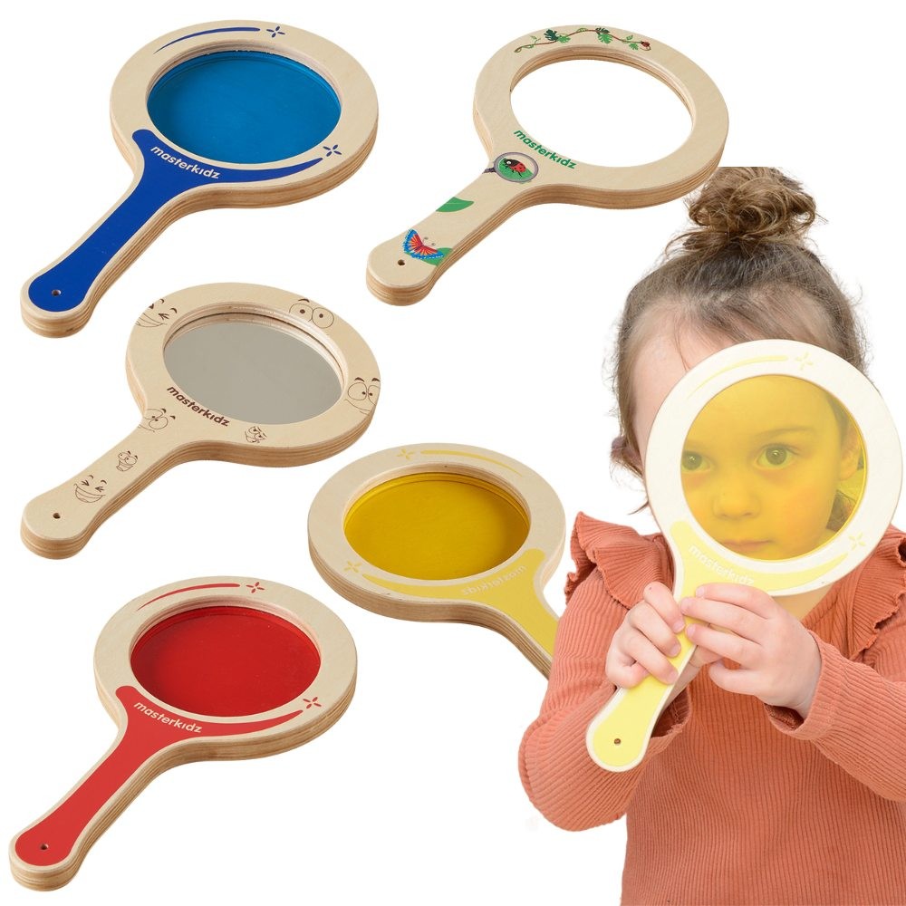 palettes colored lenses mäng – MASTERKIDZ 5 puidust Palettes koos Colored Lenses lastele – arendav mäng lapsele