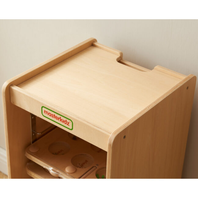 tahvel hoiukast kapp lastele – detailvaade
