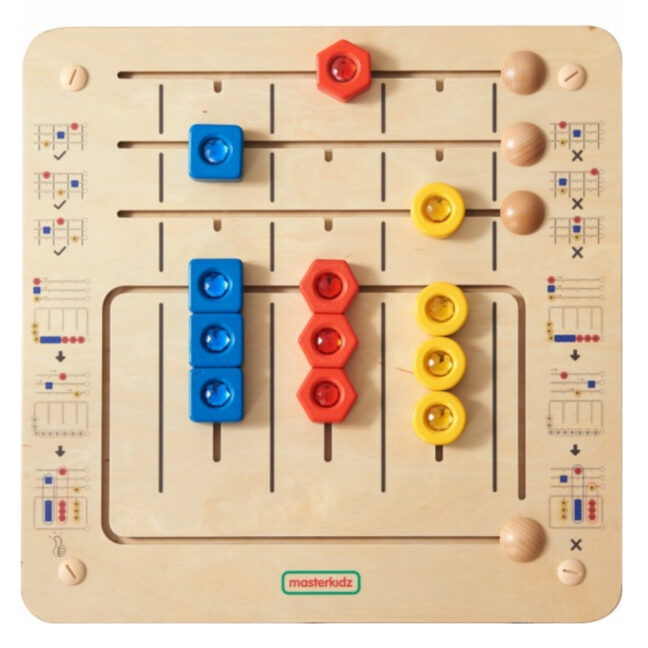 diamond sorteerimine pusle sein – MASTERKIDZ Diamond sorteerimine pusle - Montessori arendav sein tahvel