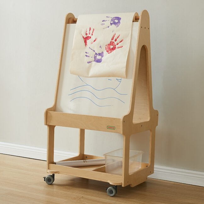 kahepoolne dry erase tahvel – detailvaade
