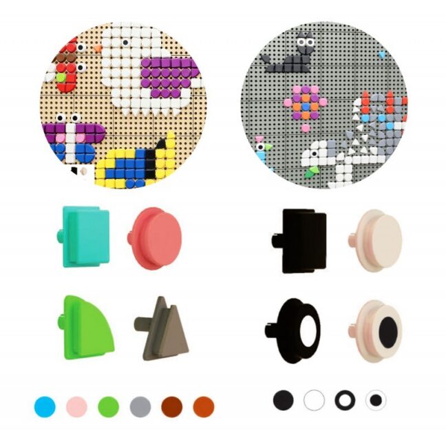 geometric tahvel elements mäng – MASTERKIDZ Geometric tahvel Elements 256 tk – arendav mäng lapsele