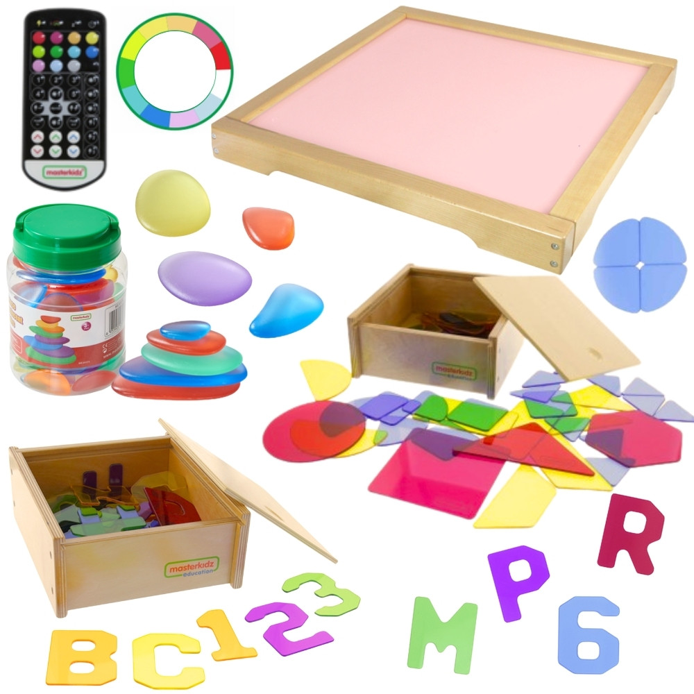 led valgus paneel MK0015 – MASTERKIDZ LED valgus paneel koos värv Change ja Remote Control + tarvikud komplekt (MK0015)