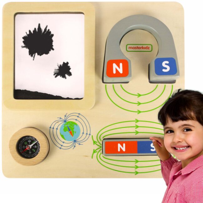 magnetiline mäng tahvel compass – MASTERKIDZ magnetiline mäng arendav tahvel Montessori Compass