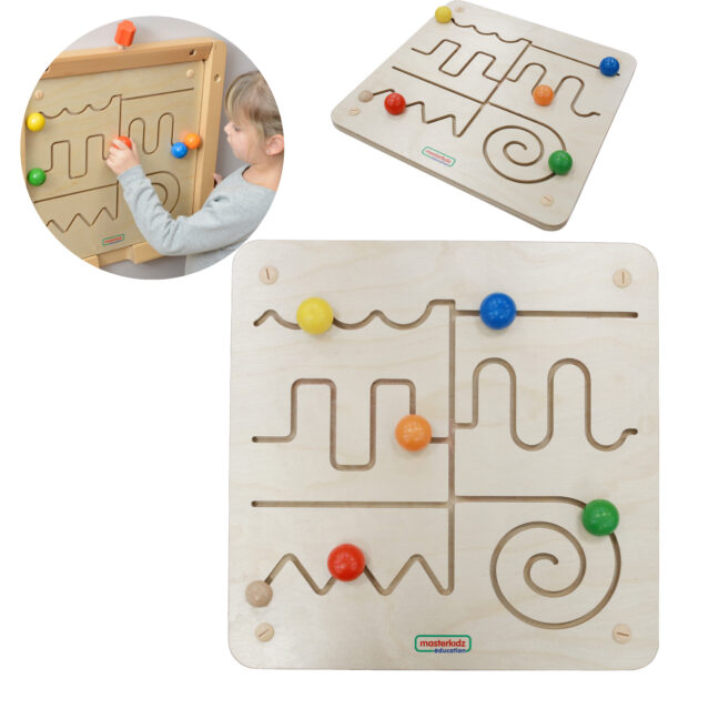 labürint tahvel mäng lapsele – MASTERKIDZ Montessori labürint arendav tahvel lastele – arendav mäng lapsele