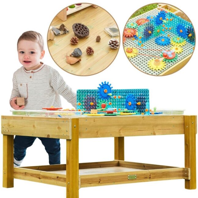 laud 1200l stem MK0033 – MASTERKIDZ puidust arendav laud 1200L STEM õue + tarvikud (MK0033)