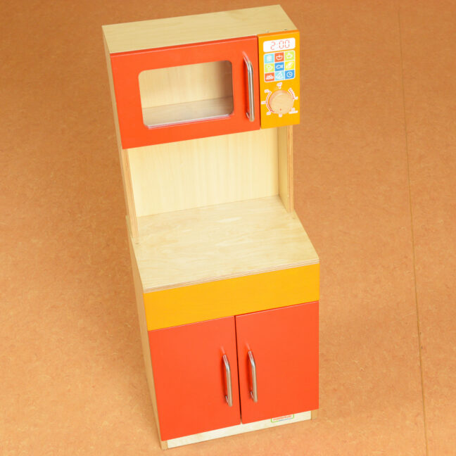 köök riiul cabinet microwave – detailvaade