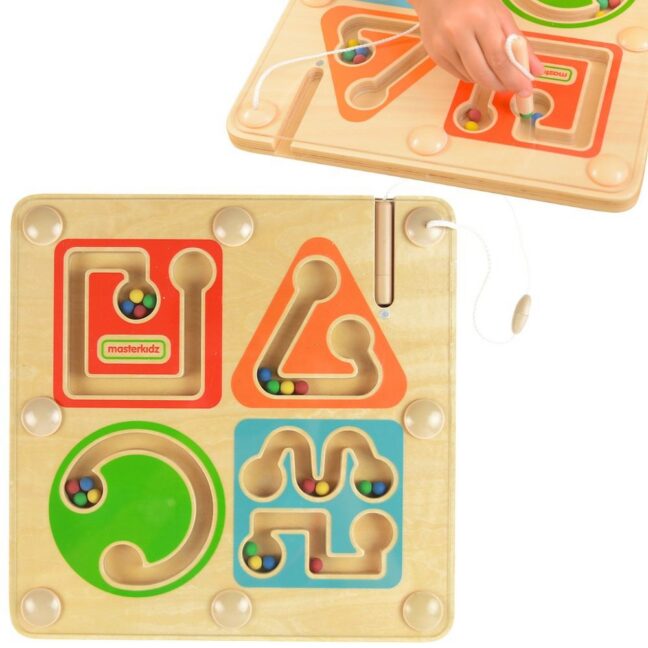 magnetilised labürint writing mootor – MASTERKIDZ puidust magnetilised labürint - Writing ja mootor Skills