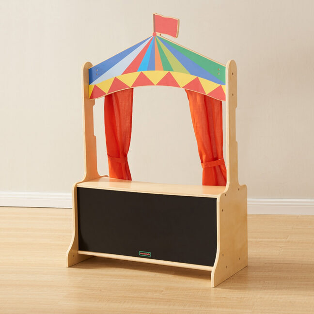 puppet theatre shop stall – detailvaade