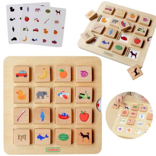 sobitamine shadows mäng pairing – MASTERKIDZ sobitamine Shadows mäng Pairing Object Recognition Montessori