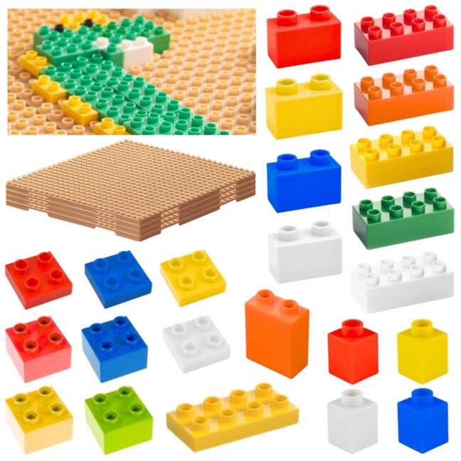 stem ehitus klots MK0024 – MASTERKIDZ STEM ehitus klots komplekt 135 tk koos paneel Overlay 4 tk. (MK0024)