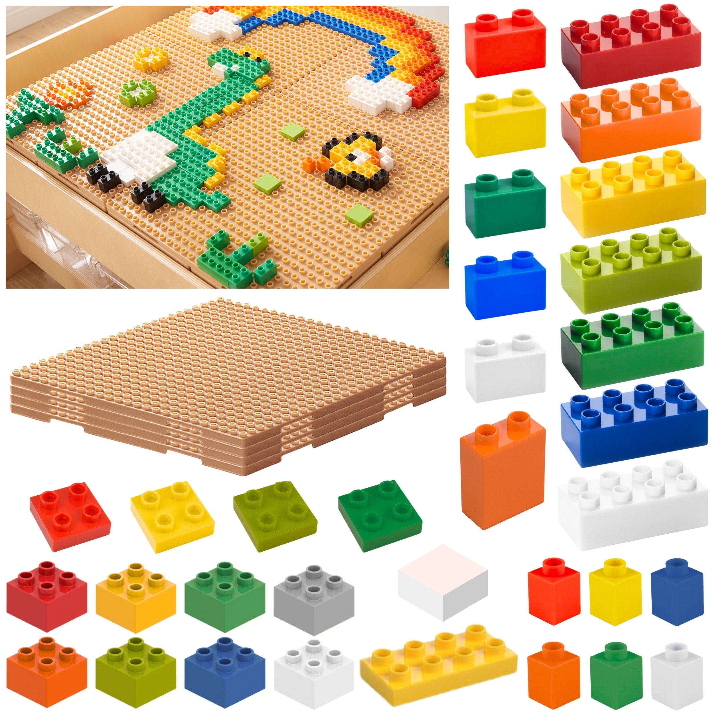 stem ehitus klots paneel – MASTERKIDZ STEM ehitus klots komplekt 563 tk koos paneel Overlays 4 tk (MK0023)