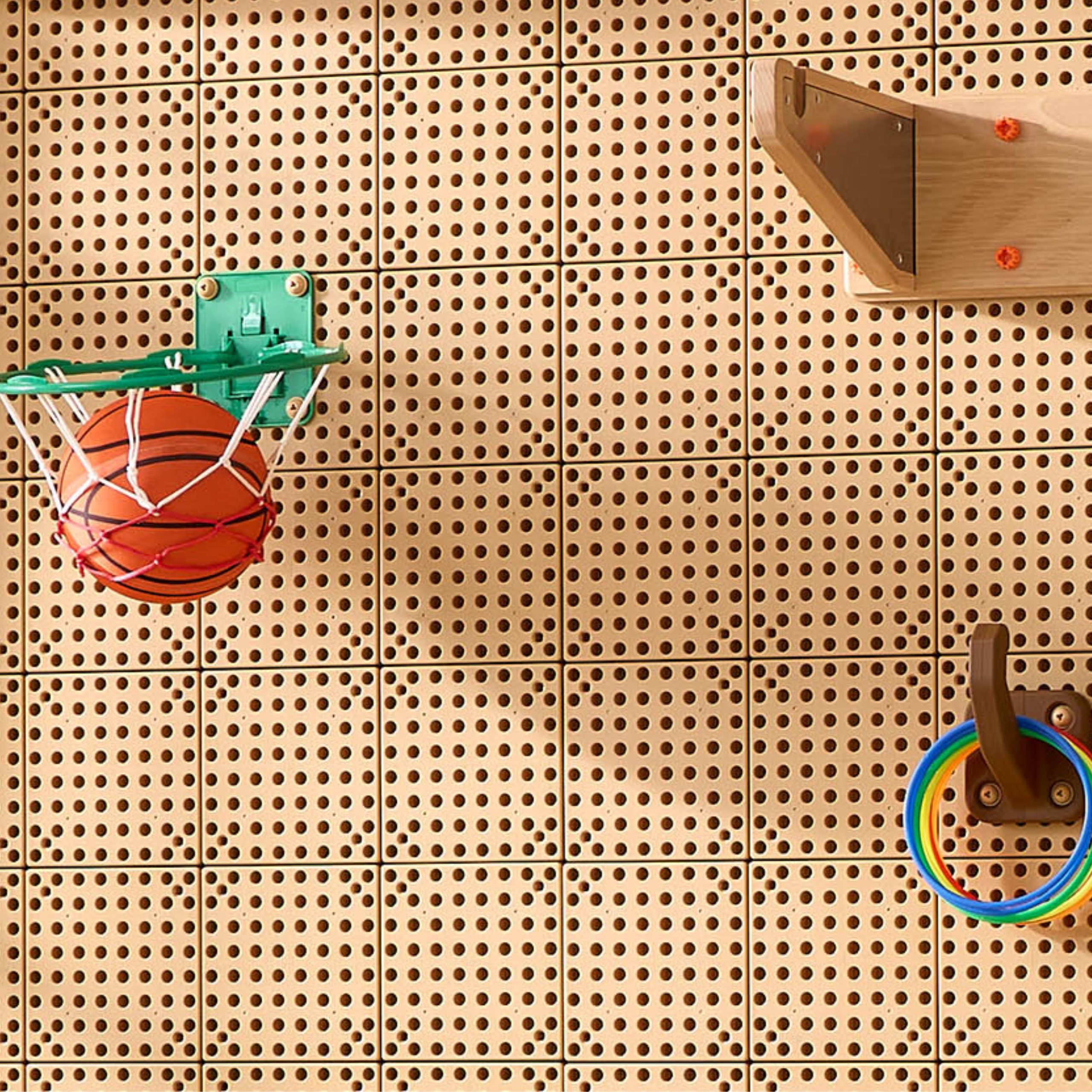 stem korvball hoop lastele – detailvaade