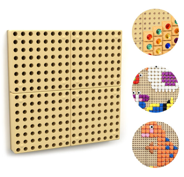 stem loov teadus ME11343 – MASTERKIDZ STEM loov teadus tahvel seinapaneel + kinnitus paneel 40 x 40 (cm) (ME11343)
