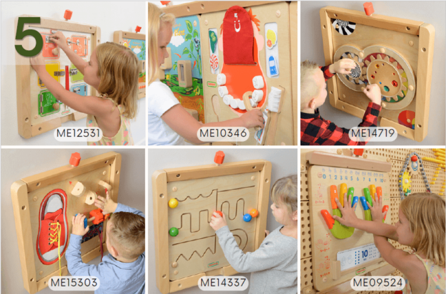 MASTERKIDZ arendavate seinapaneelide STEM-näidiskomplekt – toote pilt