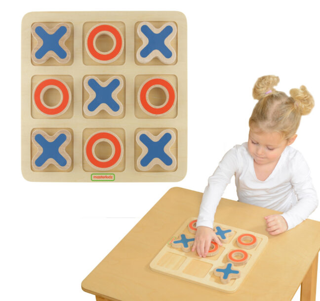 trips-traps-trull mäng loogika pusle – MASTERKIDZ trips-traps-trull puidust mäng lastele loogika pusle